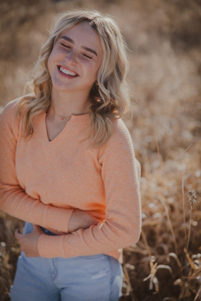 Senior Photographer Mount Pleasant Iowa session with high school senior