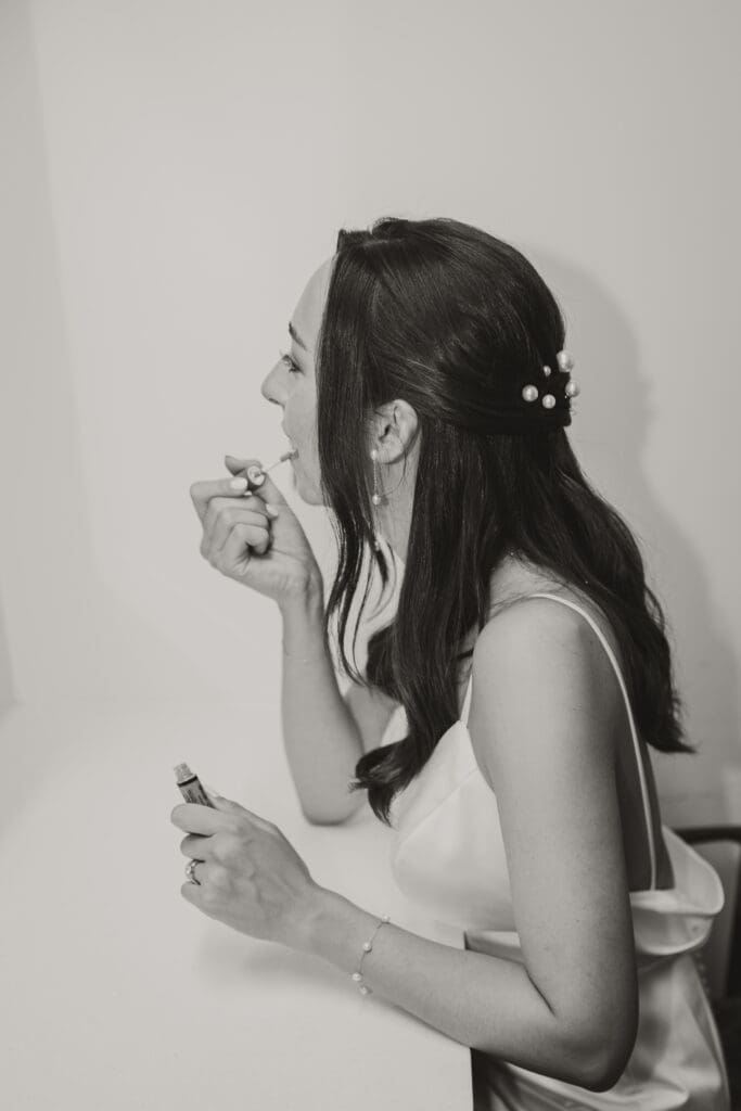 Intimate wedding or elopement capturing meaningful moments between the couple in a beautiful location.