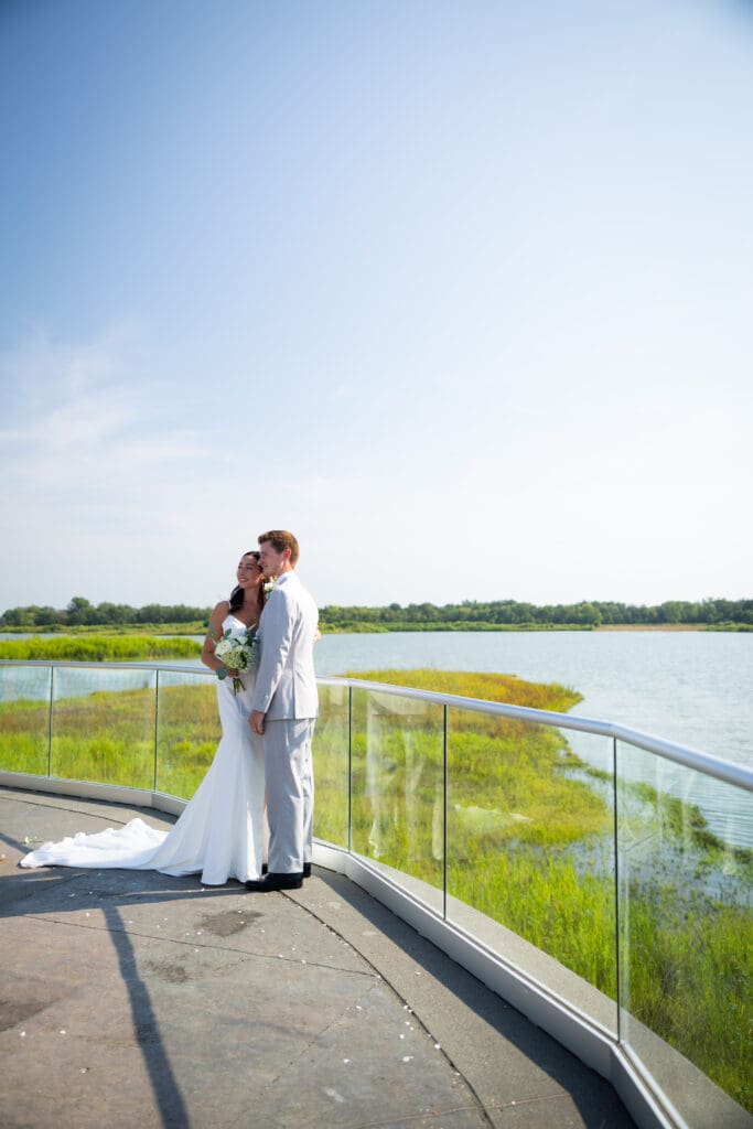 Intimate wedding or elopement capturing meaningful moments between the couple in a beautiful location.
