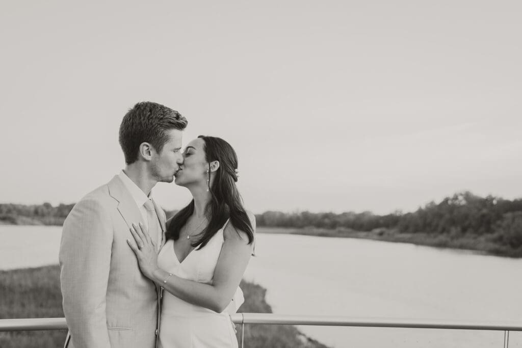Intimate wedding or elopement capturing meaningful moments between the couple in a beautiful location.