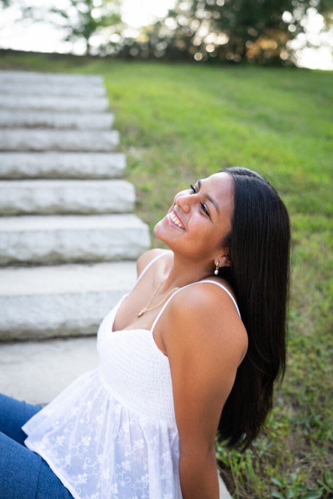Senior Photographer Mount Pleasant Iowa session with high school senior