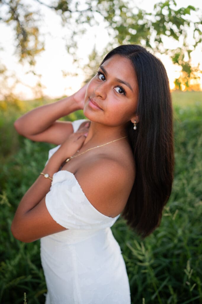 Senior Photographer Mount Pleasant Iowa session with high school senior