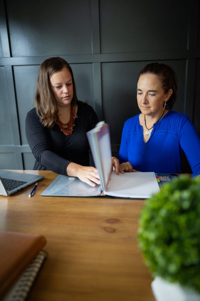 women working branding photots