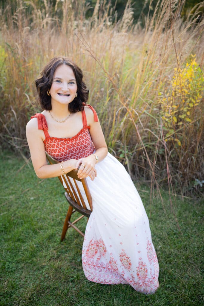 Washington Iowa senior girl fall session
