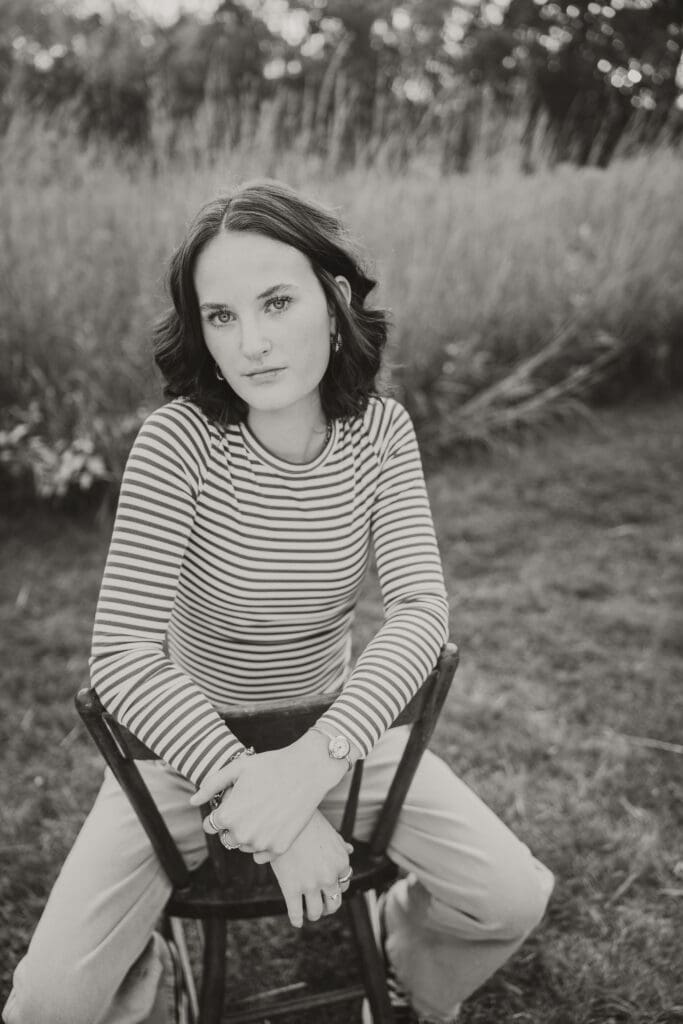 Washington Iowa senior girl fall session