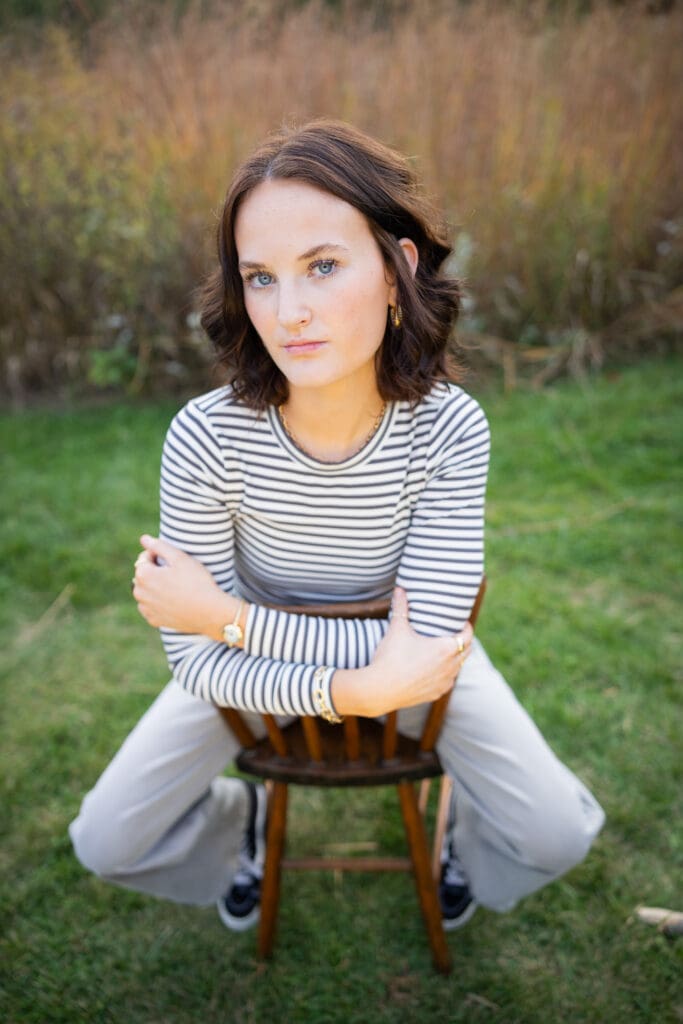 Senior Girl Outdoor Portrait Southeast Iowa Photographer