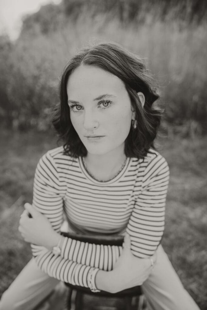 Washington Iowa senior girl fall session