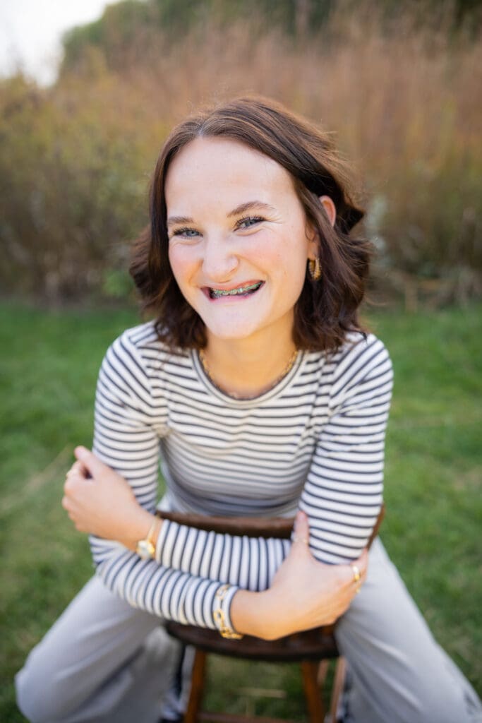 Washington Iowa senior girl fall session