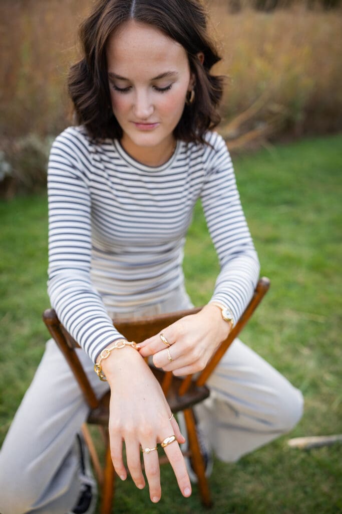 Senior Girl Southeast Iowa Outdoor Portrait