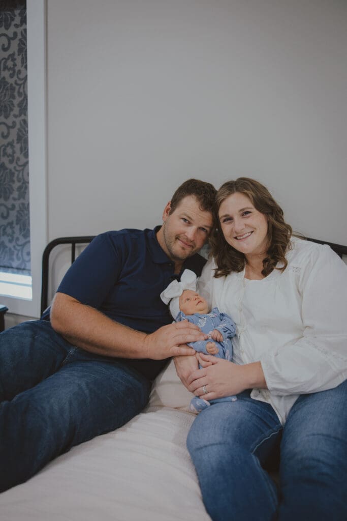 Iowa Lifestyle Newborn Photography
