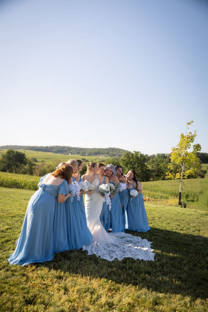 Bride and Bridesmaids Photo