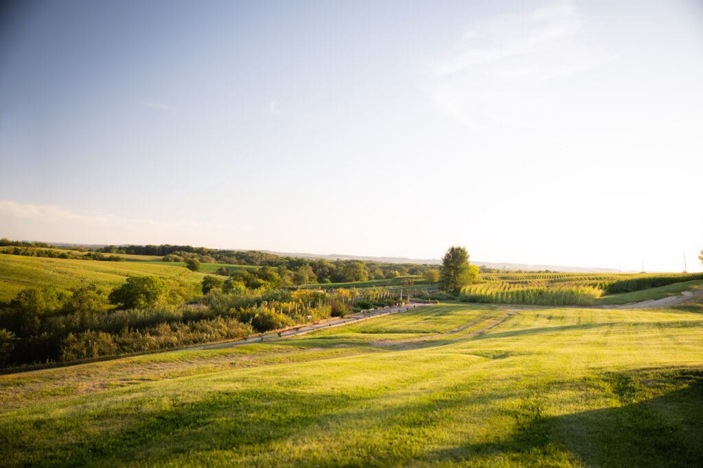 Pretty Iowa Landscape View
